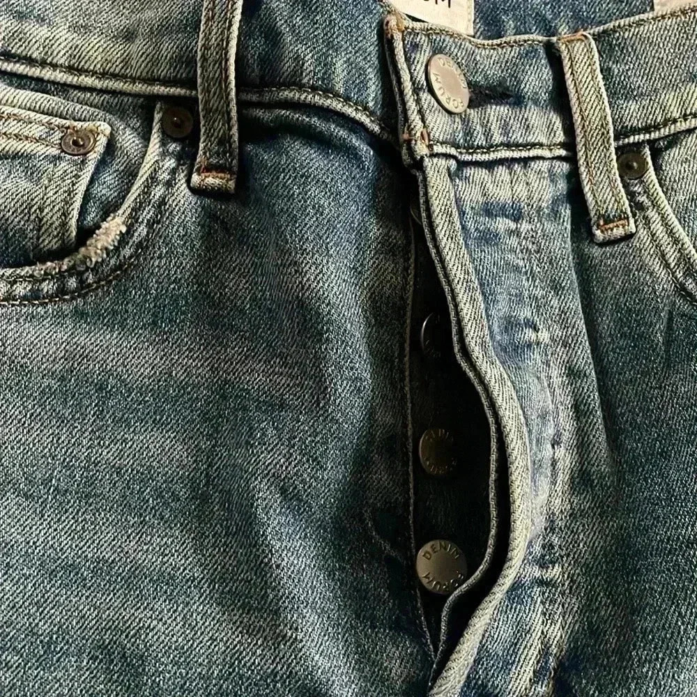 Denim Form Yoko Bermuda Jean Shorts - Picture 4 of 5